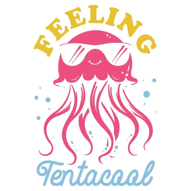 Feeling Tentacool - Méduse avec des tentacules