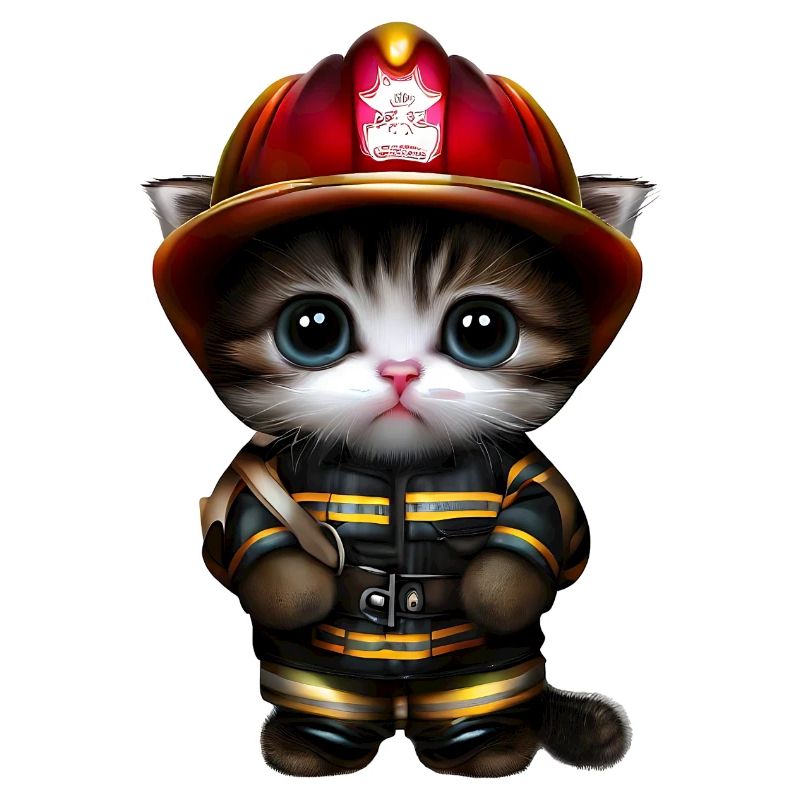 Fire Brigade Cat