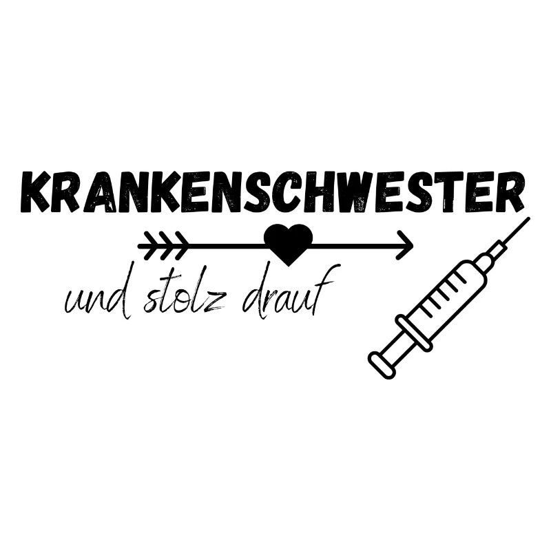 Stolze Krankenschwester