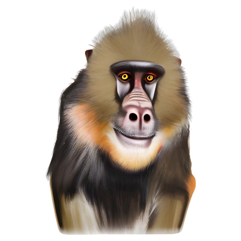 Mandrill Affe