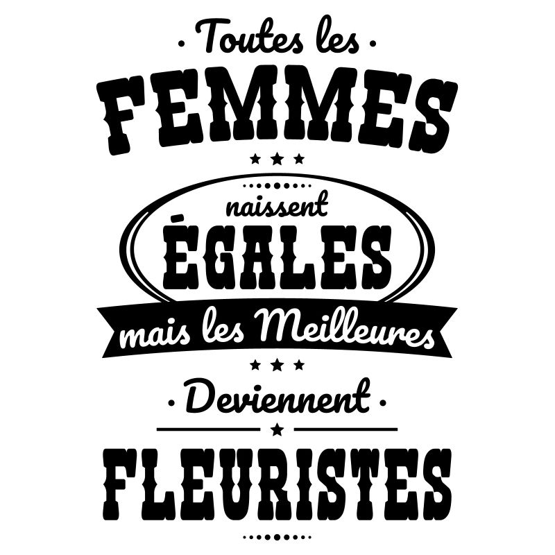 Femmes égales meilleures deviennent fleuristes