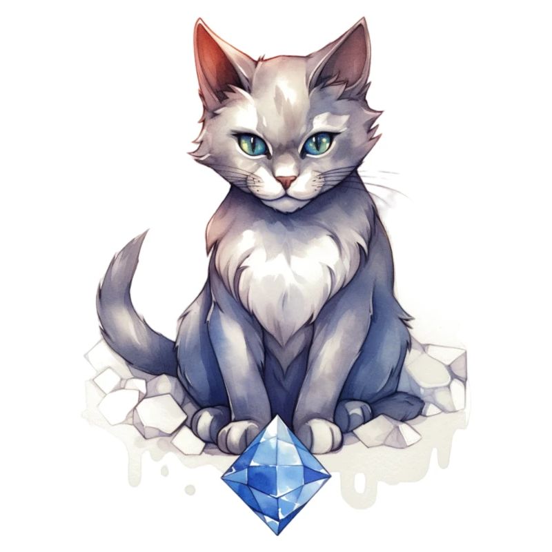 Pierre de naissance Chat Février