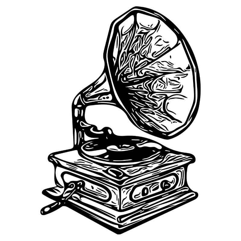 Gramophone for playing analog vinyl
