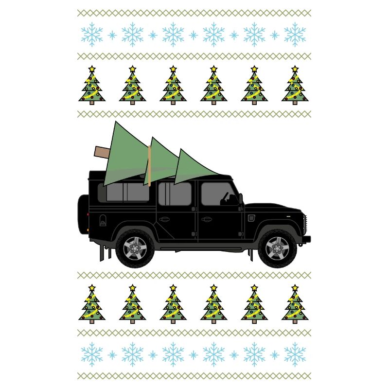 Defender 110 Black Christmas Light
