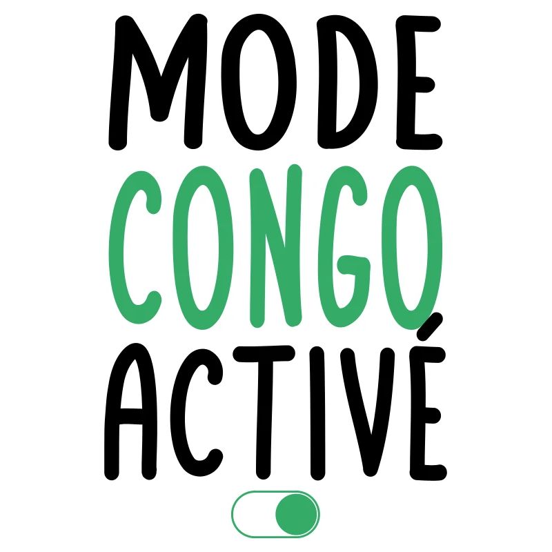 Mode Congo Activé - Idée Cadeau