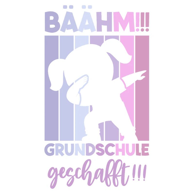 Grundschule Geschafft 2026 Mädchen Bääm Abschluss 