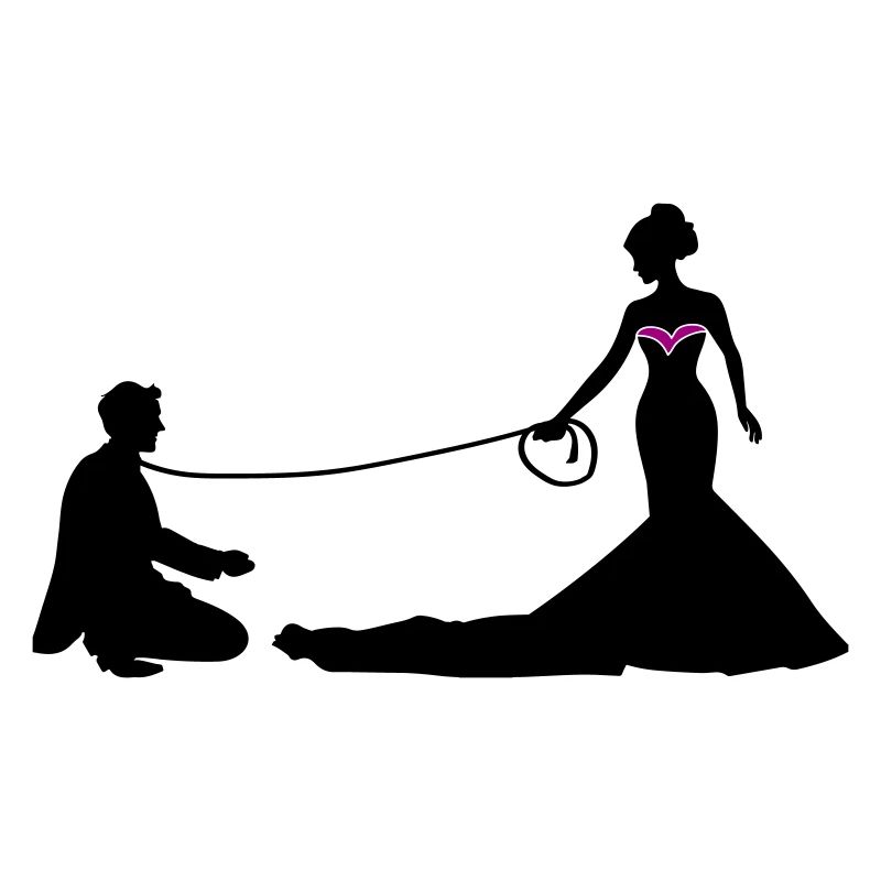 Wedding Newlyweds Leash