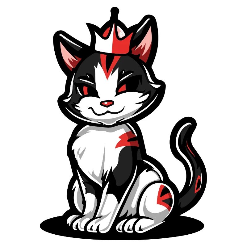 Cat Comic Crown