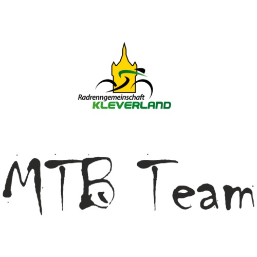 Team MTB (helle Shirt-Farben) - Emaille-Tasse
