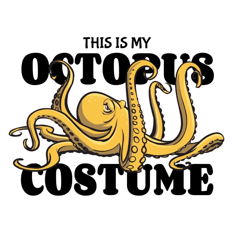 I really like Octopus - Eight Tentacles - Costume