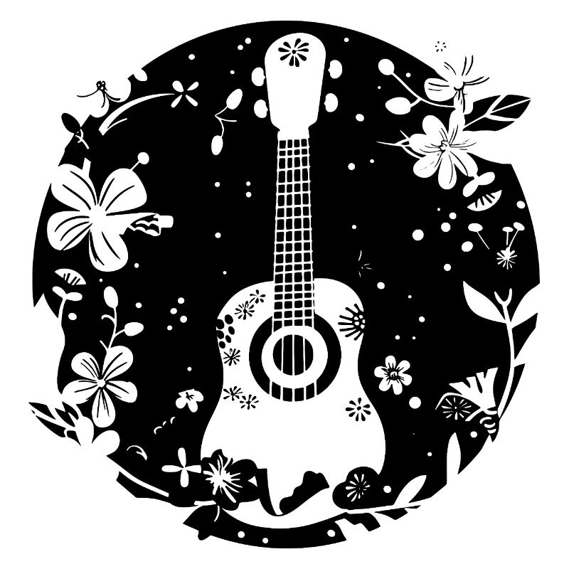 Ukulele Comic-Stil