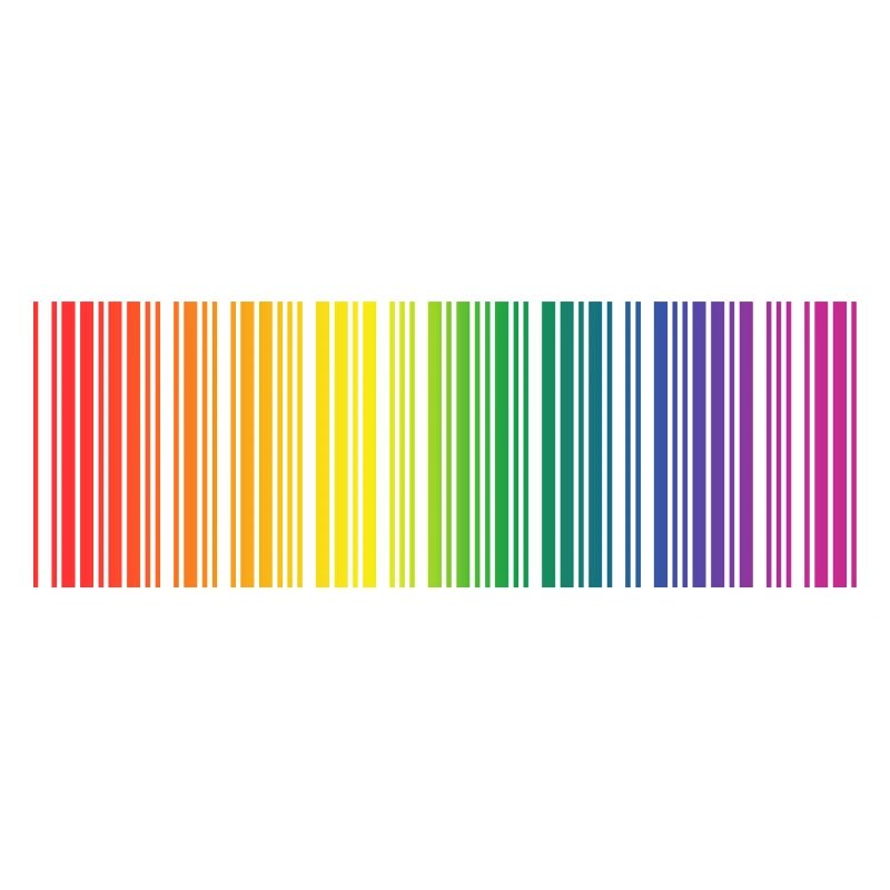 Make Love Barcode Scanbar Rainbow Gift LGBT