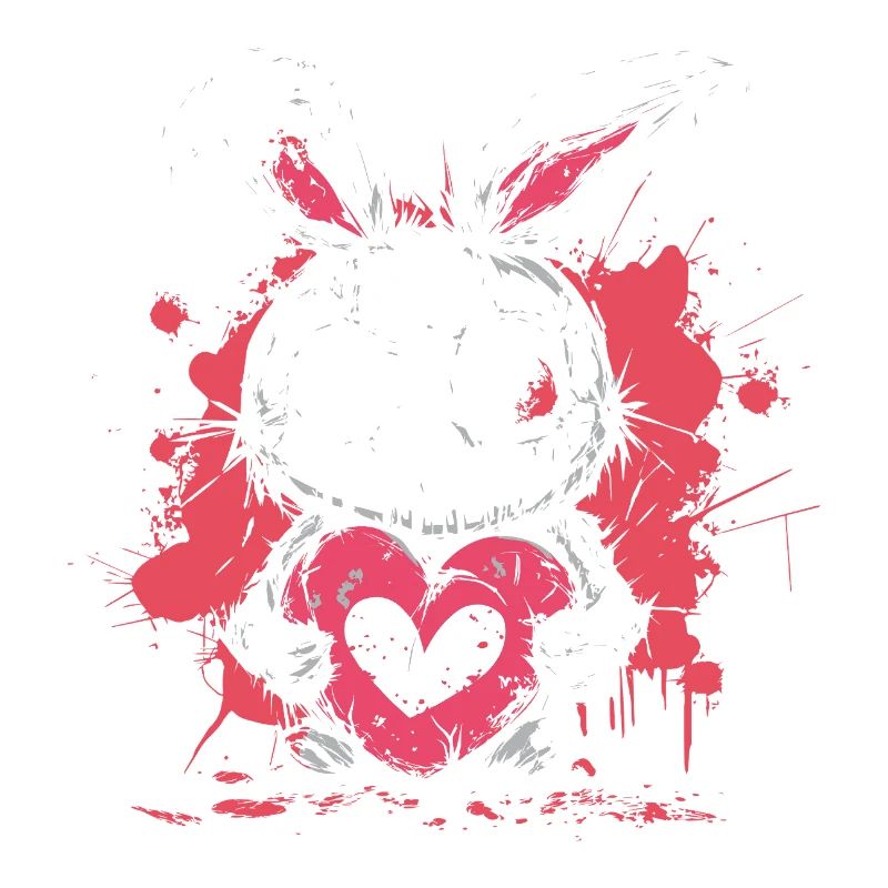 Cute Creepy Rabbit