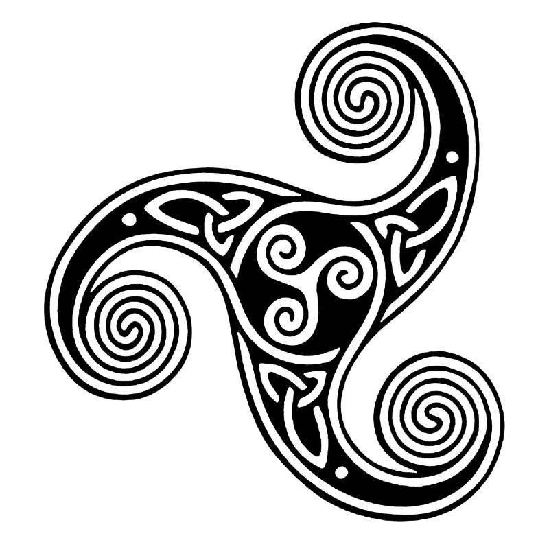 symbole tribal celte noir