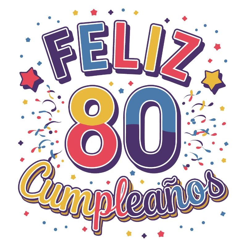 ¡Feliz 80 Cumpleaños!