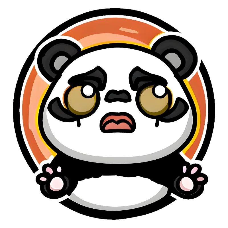 Panda Coucher de soleil