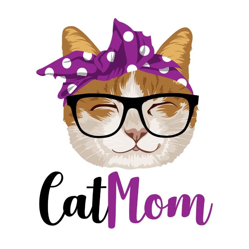 Cat Mom - Affiche