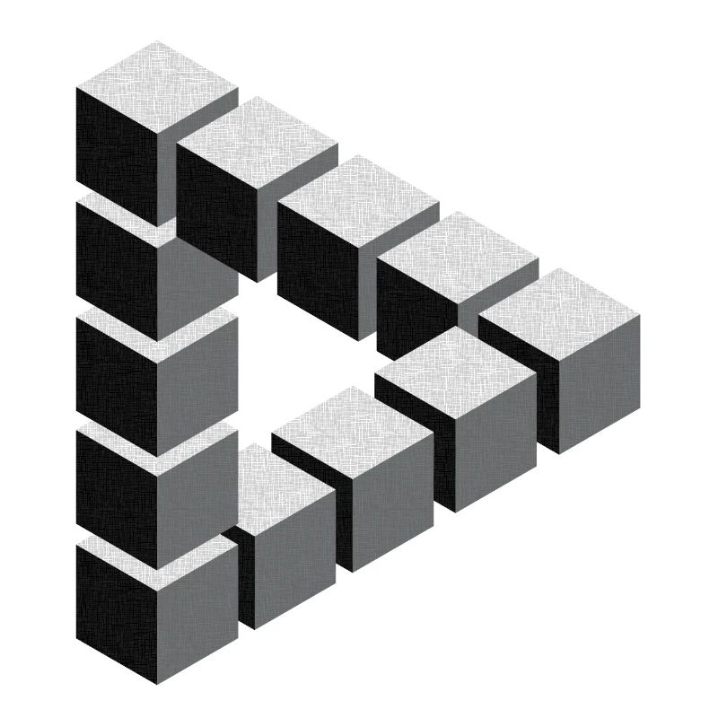 Impossible Figure Escher Geometry Fantasy
