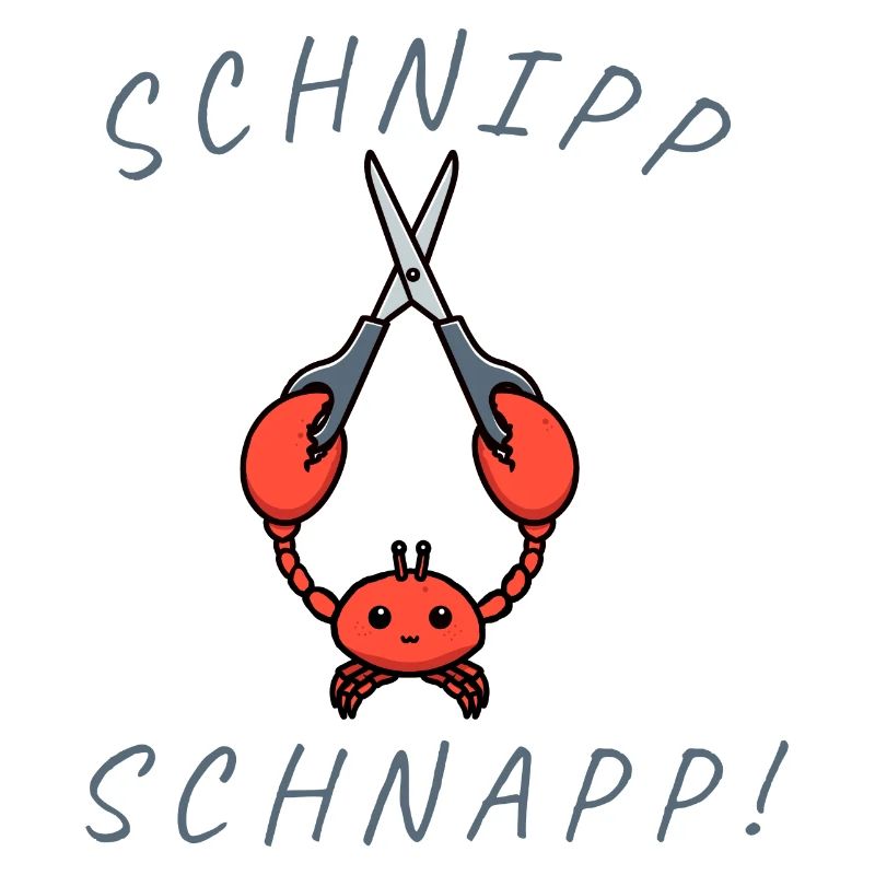 Schnipp Schnapp Krebs Hummer Languste Schere