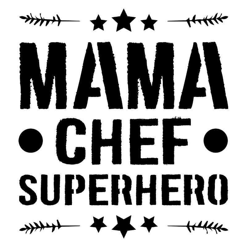 Mama Chef Superheld Mutter
