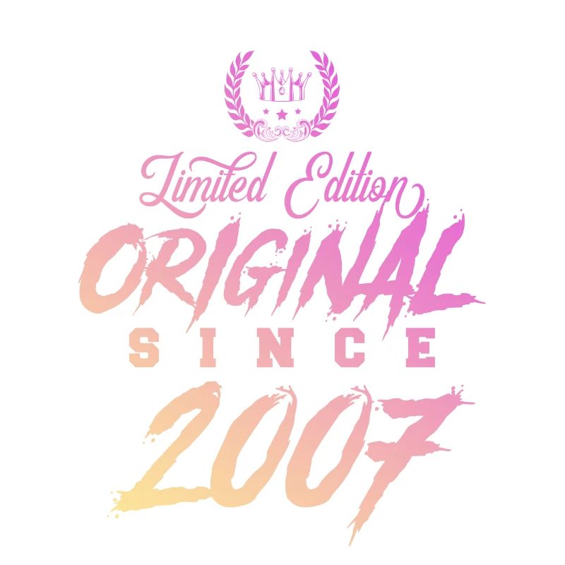 Édition limitée 2007 originale