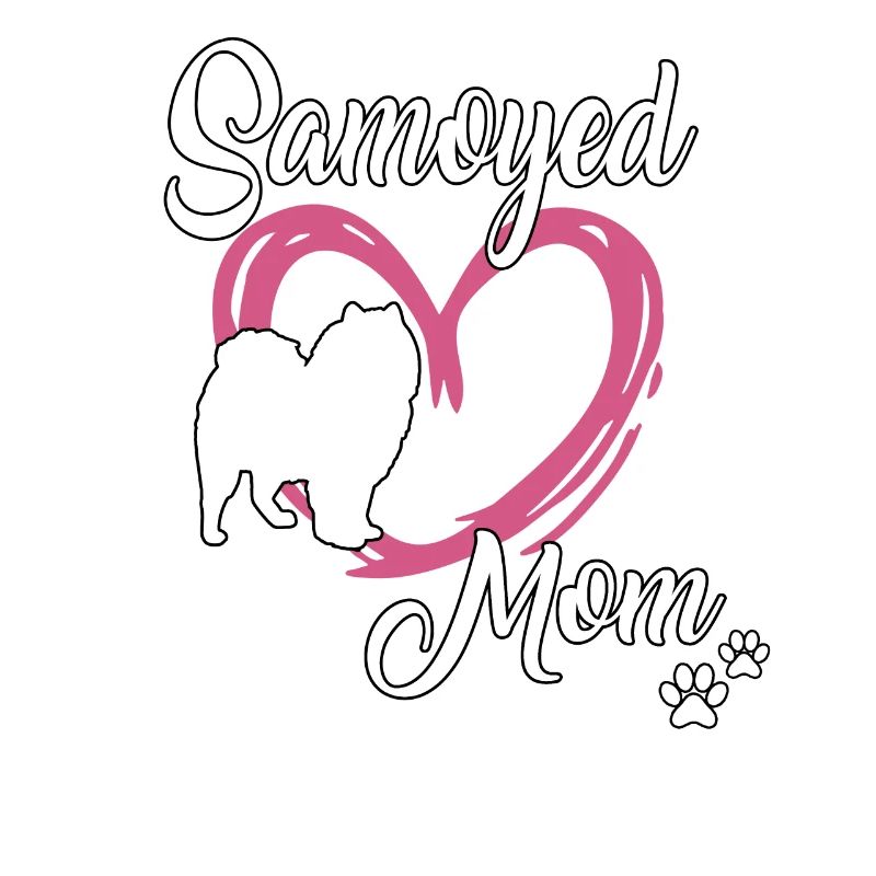 Samoyède Maman douce Samoyed maîtresse Gassi