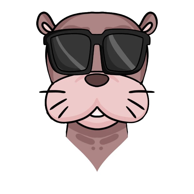 Cooler Seelöwe mit Sonnenbrille