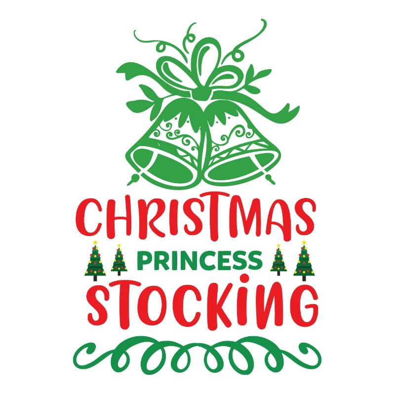 Christmas Princess Stocking Norwegian Pattern