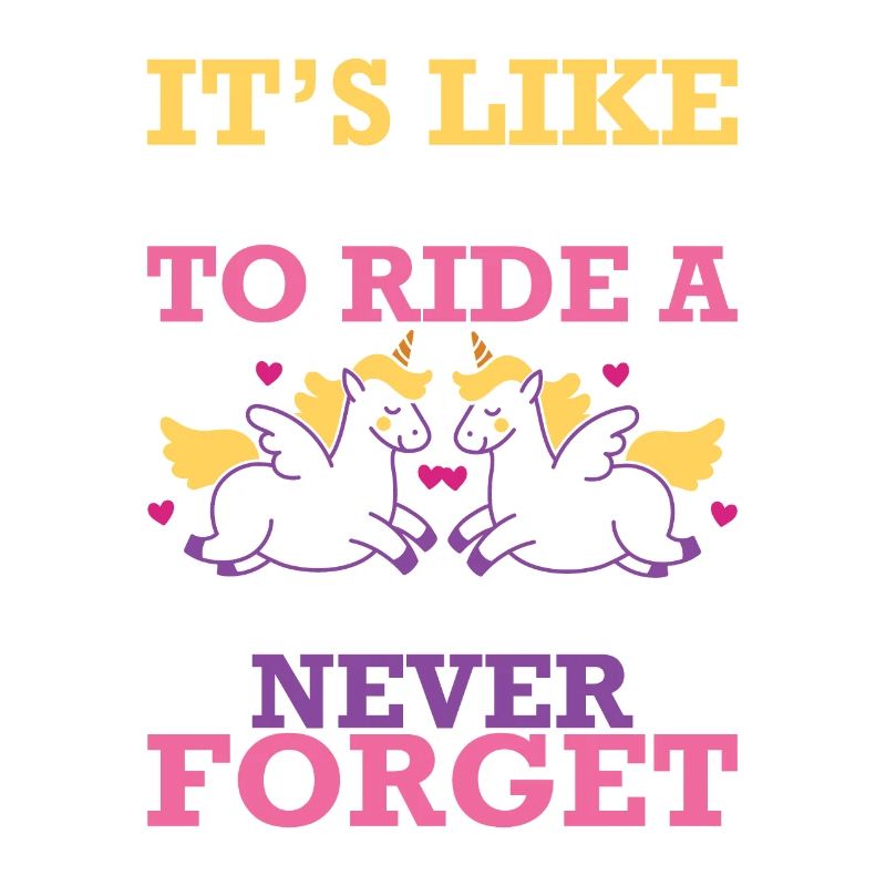 C’est comme apprendre à monter une licorne