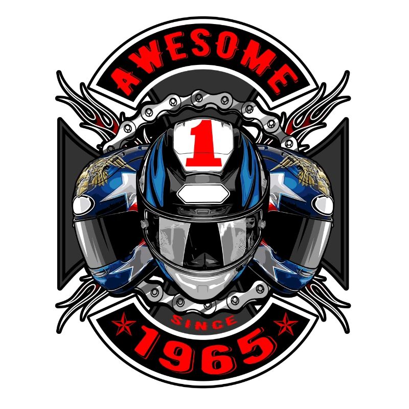 Awesome since 1965, Biker Geburtstag