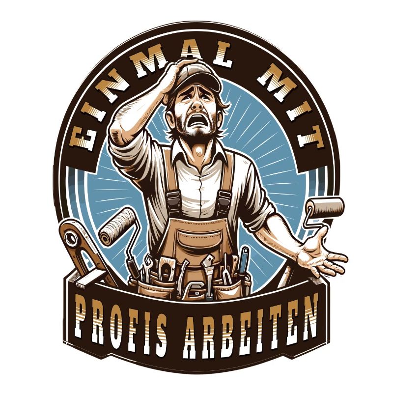 Working with professionals, funny master painter