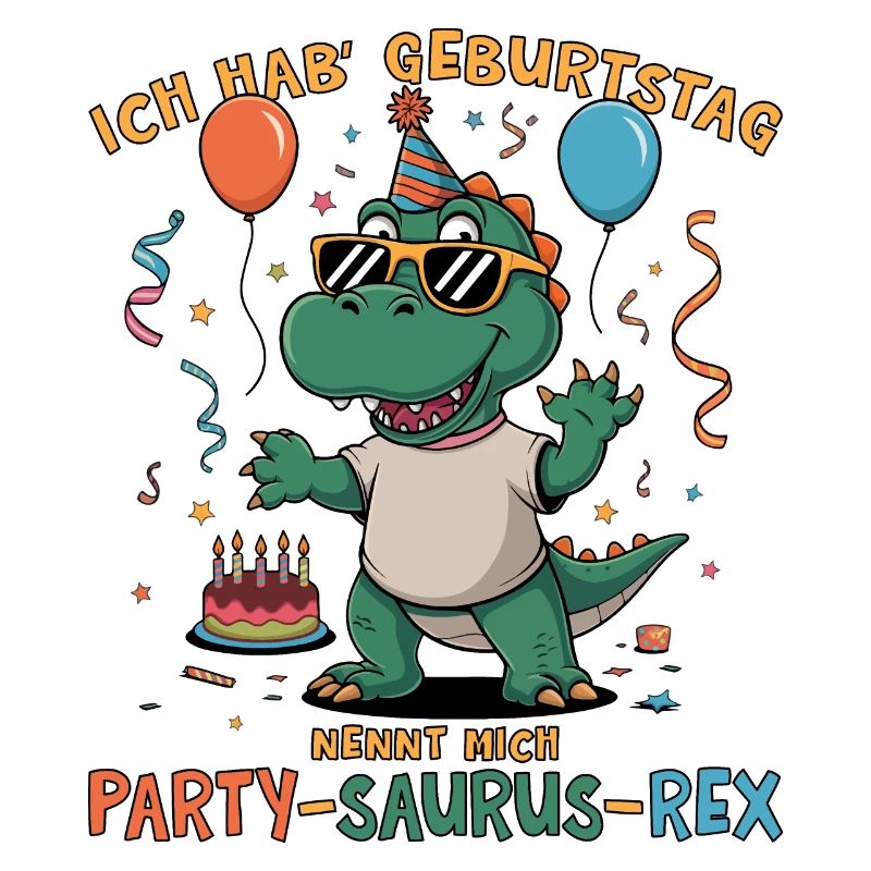 Party-Saurus-Rex, Dinosaurier Kindergeburtstag