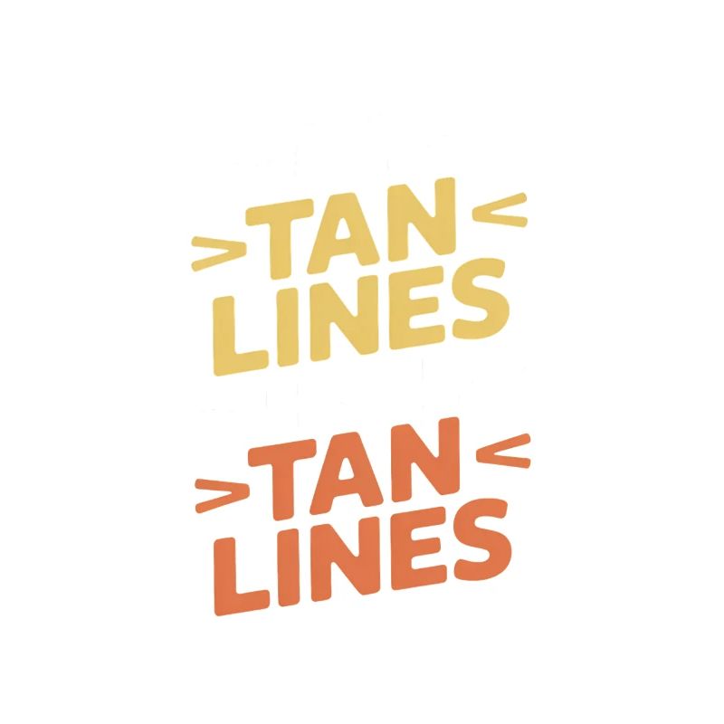 Mes lignes de bronzage ont des lignes de bronzage Coups de soleil