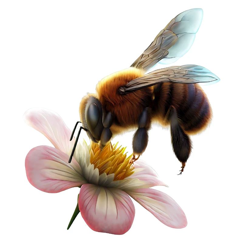 Bee on flower
