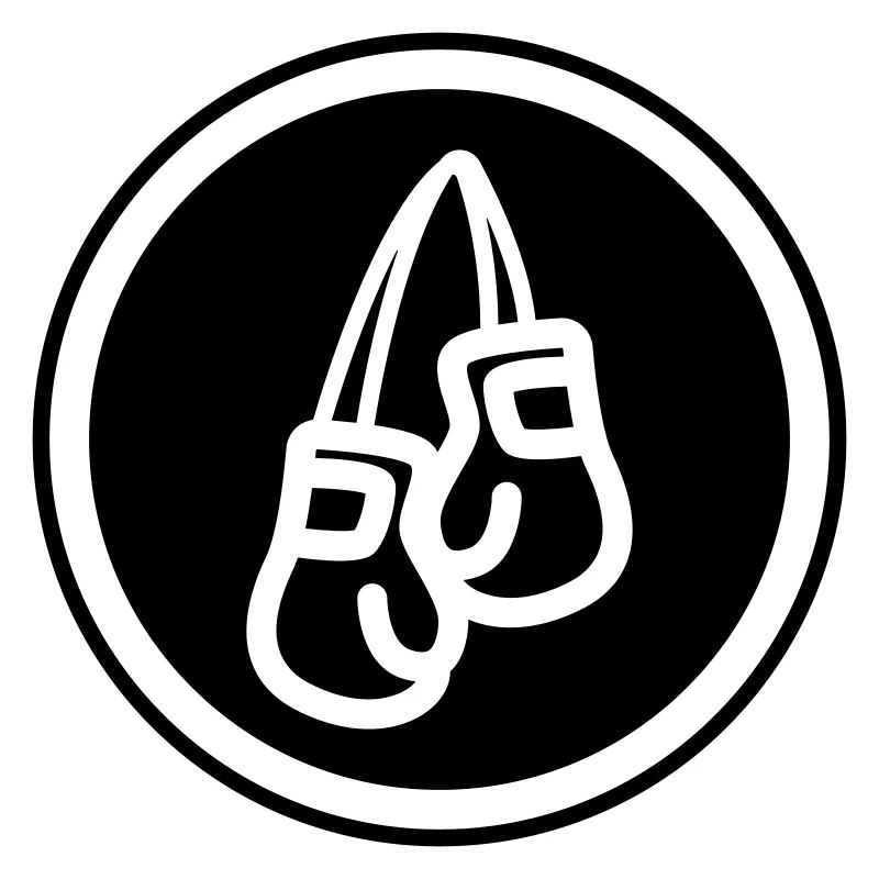 Symbole des gants de boxe