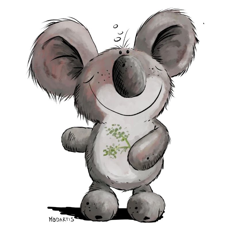 Droll Koala Bear