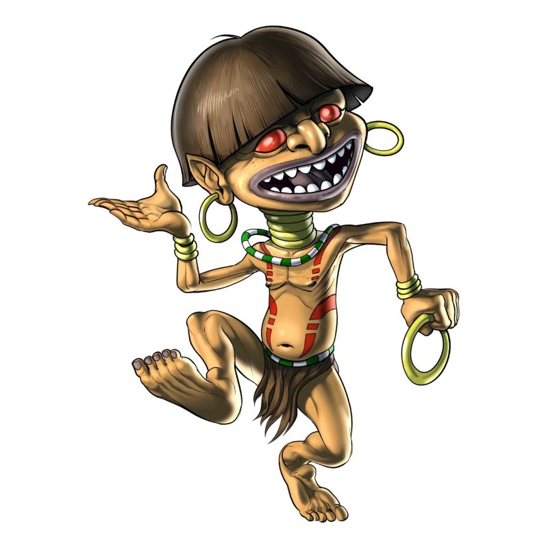 Aztec Mythical Creature Chaneque