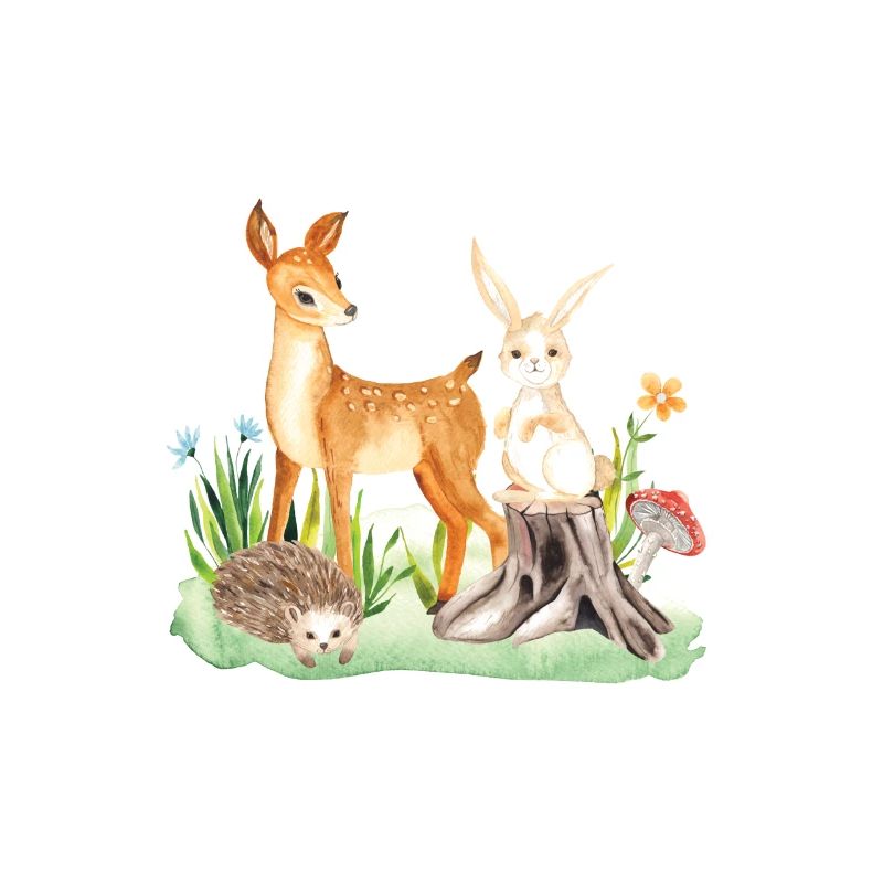 Cerf animal lapin hérisson Sofie