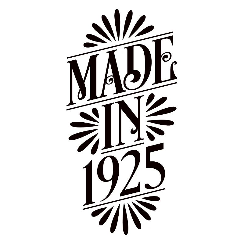 1925 - Année de construction 1925 - Né en 1925