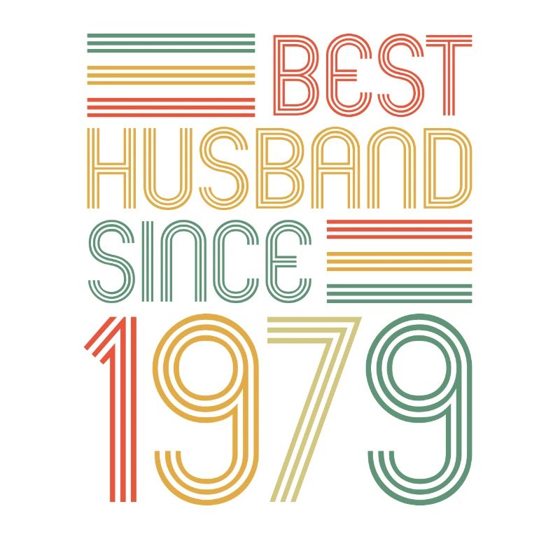 Bester Ehemann seit 1979 45.Hochzeitstag