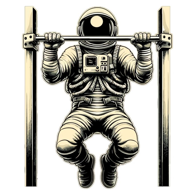 Calisthenics Astronaut Pull-ups Gift