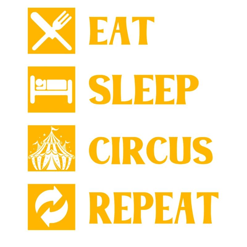 Manger dormir Circus Répéter