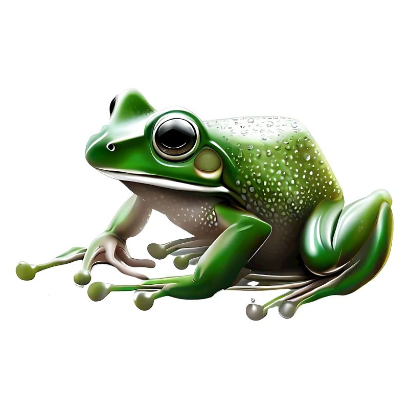 Rain Frog Water Drop Frog