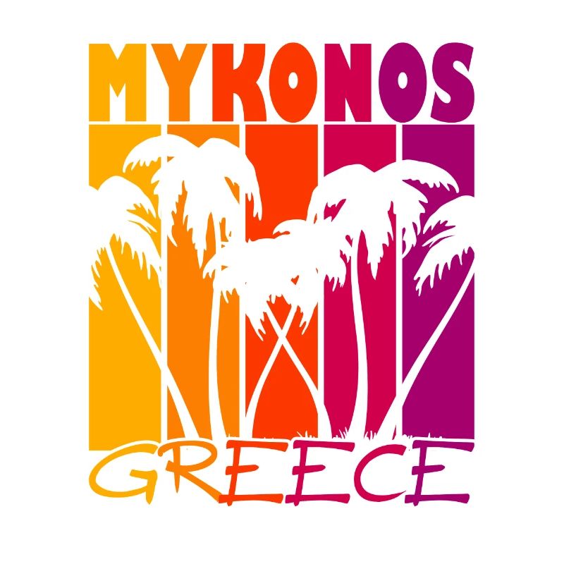 Mykonos Grèce Coucher de soleil