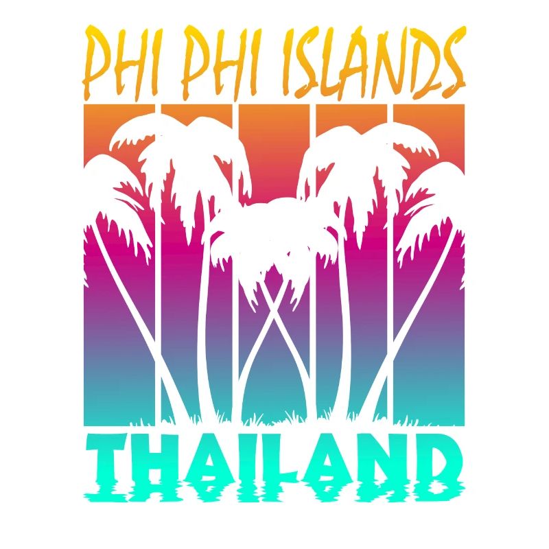 Vintage Phi Phi Islands Thailand