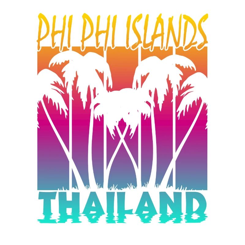Vintage Phi Phi Islands Thaïlande