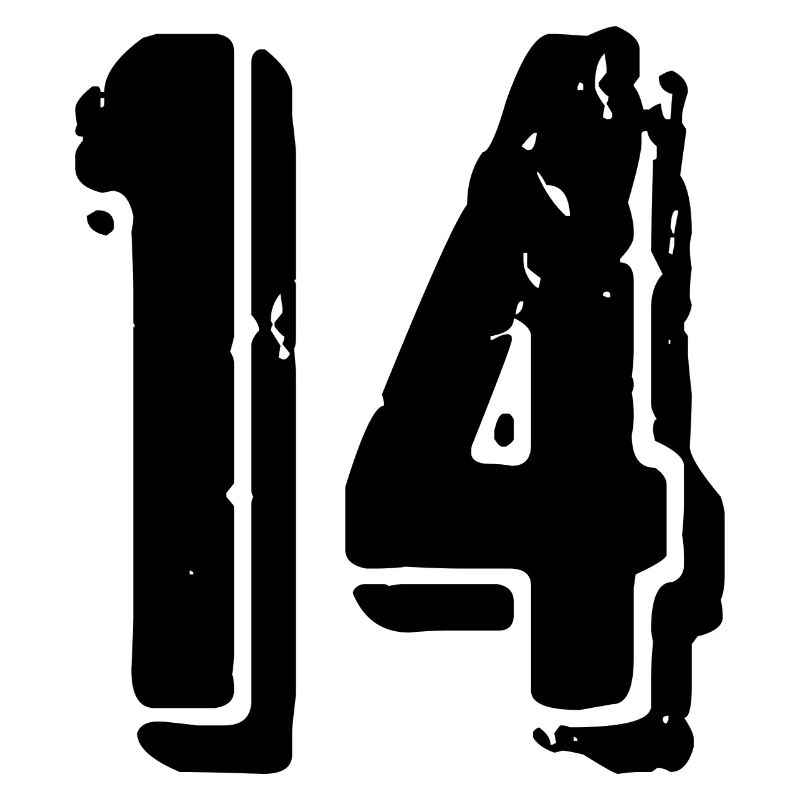 14 number jersey