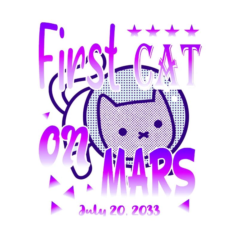 First Cat on Mars