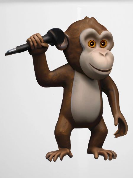 Singender Affe