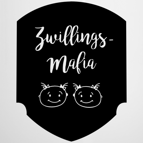 Zwillings-Mafia: 2Mädchen - Emaille-Tasse